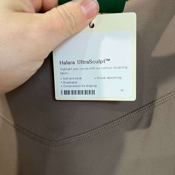 Halara UltraSculpt Flare Pants XL NWT High Rise Brown Long 37” Inseam Yoga - Picture 9 of 12